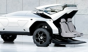Pandemax Vehicle Concept Shames R1T and Cybertruck With Capable Off-Road Design