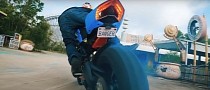 Panigale V4 Stars in New Helmet Commercial, Don't Try This at Home