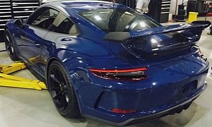 Pantone 296C 2018 Porsche 911 GT3 Has Acid Green Interior Details
