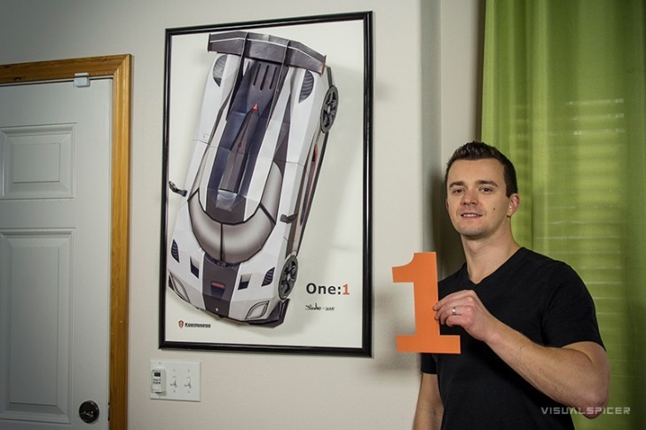 Papercraft Artist Makes McLaren P1 and Koenigsegg One:1
