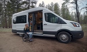 Paralympic Athlete Lives the Nomad Life in Custom-Made Camper Van