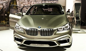 Paris 2012: BMW Active Tourer Concept Previews 1-Series GT <span>· Live Photos</span>