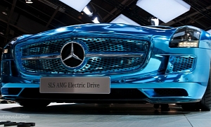 Paris 2012: Mercedes-Benz SLS Electric Drive <span>· Live Photos</span>