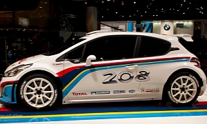 Paris 2012: Peugeot 208 Type R5 Rally Car <span>· Live Photos</span>