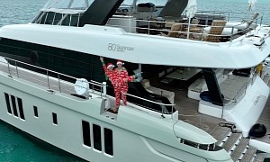 Paris Hilton Celebrated Christmas in the Most "Paris" Way, on a Sunreef Yacht