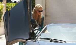 Paris Hilton Takes Her Brand New McLaren 650S Spider for a Ride