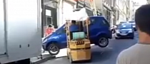 Park Stupidly and You Get the Forklift in France