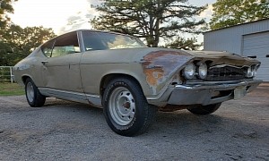 Parked 38 Years Ago: 1969 Chevelle Proves Detroit Metal Loves Texas Weather, All-Original