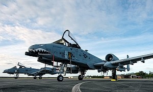 Parked A-10 Thunderbolts Look Meaner on the Ground Than in the Sky