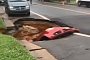 Parked Dodge Becomes Victim to Massive Sinkhole in Virginia