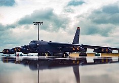 Parked’n’Proud B-52 Shows All the Confidence of Something That Can Tear Cities Apart