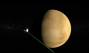 Parker Solar Probe Zips Past Venus at Record Speed, Detects a Radio Signal