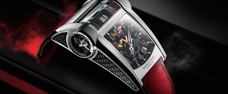 Parmigiani Fleurier Bugatti Chiron Sport-inspired watch