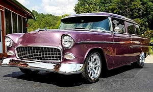 Part Tri-Five, Part Viper, This '55 Chevy 210 Packs the Spirit of a Serpent