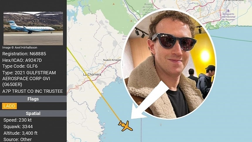 Mark Zuckerberg has boarded his recently purchased megayacht for his birthday celebrations