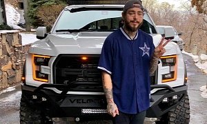 Post Malone Treats Himself To Hennessey’s VelociRaptor 6x6 Pickup Truck