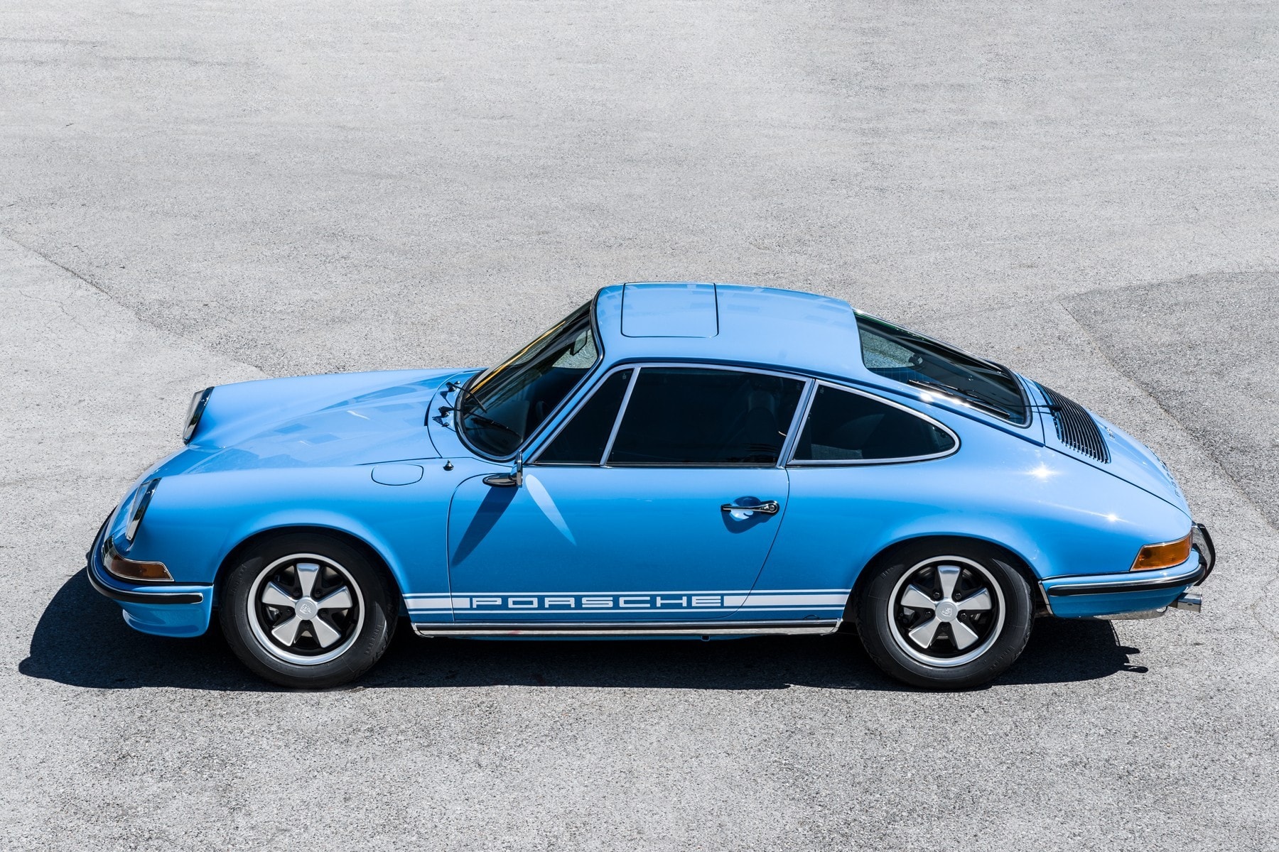 Pastel Blue 1970 Porsche 911S Has Been Immaculately Restored