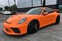 Pastel Orange 2018 Porsche 911 GT3 Looks Exotic