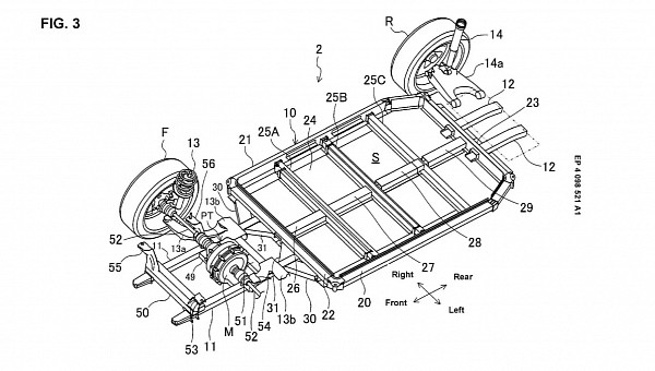 Mazda patent filing shows a new electric car with axial-flux motor