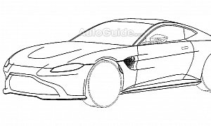 Patent Drawings Reveal Possible Design Of 2018 Aston Martin Vantage