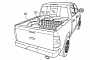 Patents Show Combustion Engine Disguised as Bed Toolbox for Electric Ford F-150