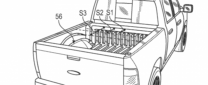 Ford F-150 electric range extender patent