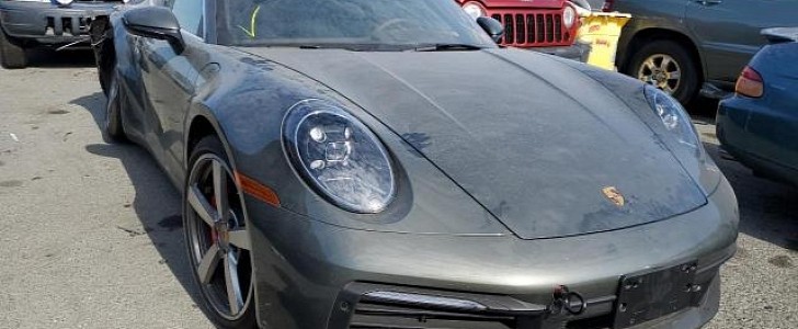 2021 Porsche 911 Carrera S wrecked in DUI crash by Paul Pelosi, soon open to bids 