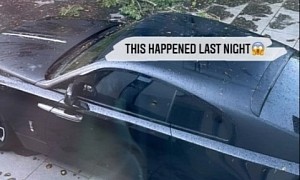 Paul Pogba’s Rolls-Royce Wraith Black Badge Inches Away From Being Smashed by Tree Branch