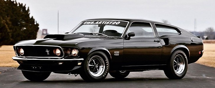 Paul Walker's 1969 Mustang Boss 429 Gets "Muscle Wagon" Makeover