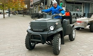 Paxster eCompact Air Electric Utility Vehicle Is Tailored for Eco-Conscious Handymen