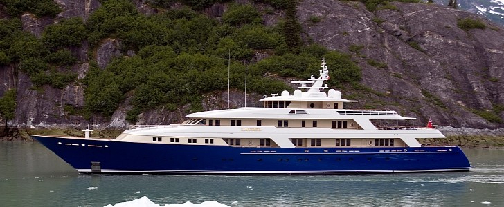 Laurel is one of the largest custom superyachts ever built in the U.S.