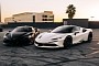 Pearl White and Matte Black Ferrari SF90 Stradale Are Waiting for RDB LA Touches
