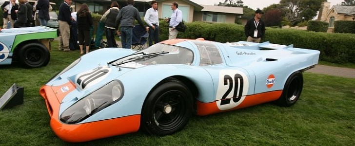 Porsche 917 is one of the models to be displayed in this year's edition of Pebble Beach Concours d'Elegance