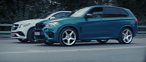 Peculiar Comparison Review Pits Tuned Mercedes-AMG GLE 63 Coupe Against BMW X5 M