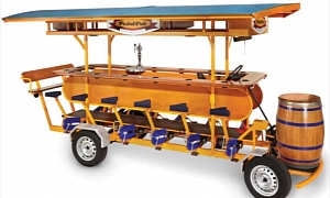Pedal Pub - the Beer/Men Powered Vehicle