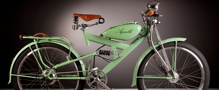 Agnelli Milano Bici pedelesc built with real retro parts