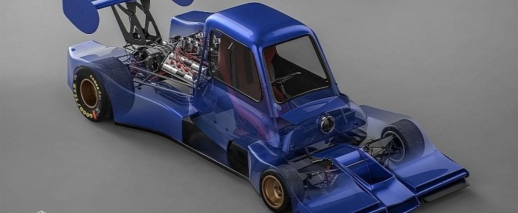 Peel P50 Race Car Conversion Looks Like a Cartoon