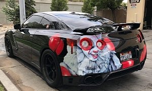 Pennywise Nissan GT-R Is Real, Looks Like It