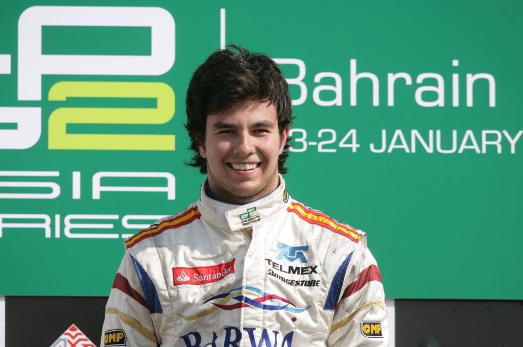 Sergio Perez wins the second race at Bahrain