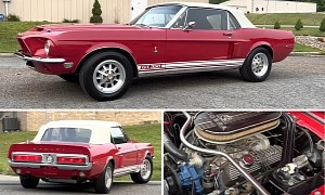 Perfectly Restored 1968 Shelby Mustang GT350 Is Pure Eye Candy, Rare Too