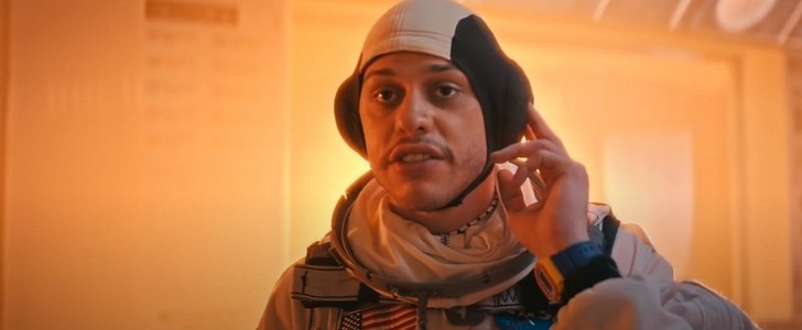 Comedian Pete Davidson is next in line for a flight to the edge of space on Blue Origin