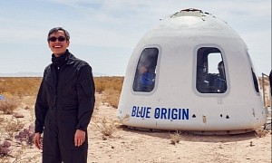 Pete Davidson's Seat on Blue Origin's Next Flight Taken by New Shepard Architect Gary Lai