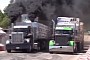 Peterbilt 359 Semi Unleashes 3,000 HP, Puts On Mind-Blowing Show During Drag Race