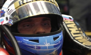 Petrov Blames Rubber Marbles for Late Crash