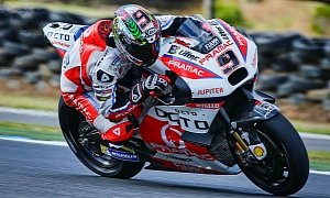 Petrucci Tops the First Test Day at Phillip Island in the Rain