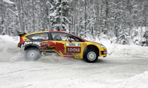 Petter Solberg Presents New WRC Livery for 2010