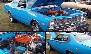 Petty Blue 1973 Dodge Dart 340 Is No Superbird, But It's Just as Spectacular