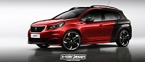 Peugeot 2008 GTi Will Happen Eventually, but a Rendering Will Suffice for Now