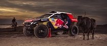 Peugeot 2008 DKR Shows Red Bull Livery Ahead of Dakar 2015 Debut