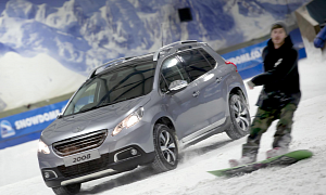 Peugeot 2008 Takes to The Snow for UK Debut